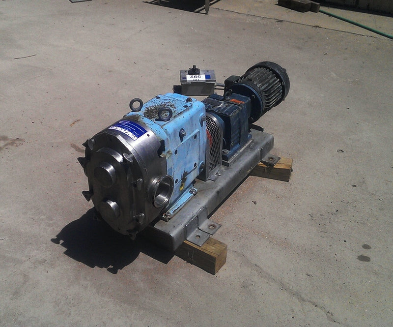 Waukesha 220 Positive Displacement Pump Waukesha 