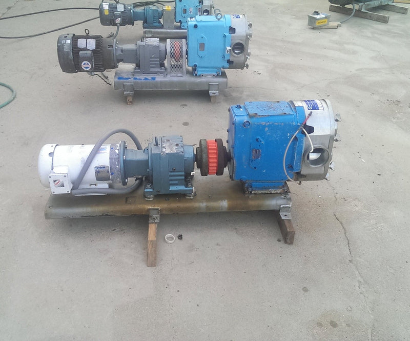 Waukesha 220 Positive Displacement Pump Waukesha 