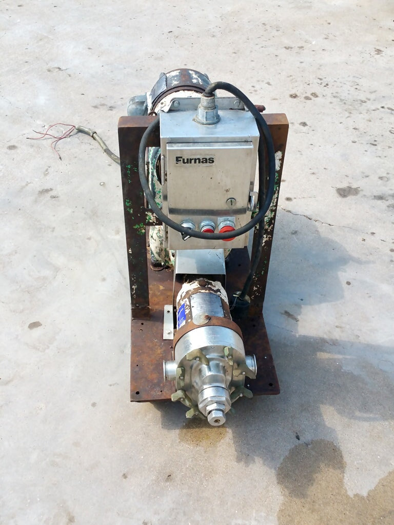 Waukesha 25 Positive Displacement Pump Waukesha 