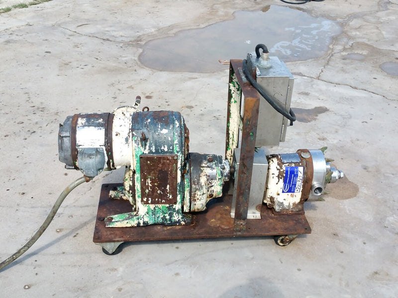 Waukesha 25 Positive Displacement Pump Waukesha 