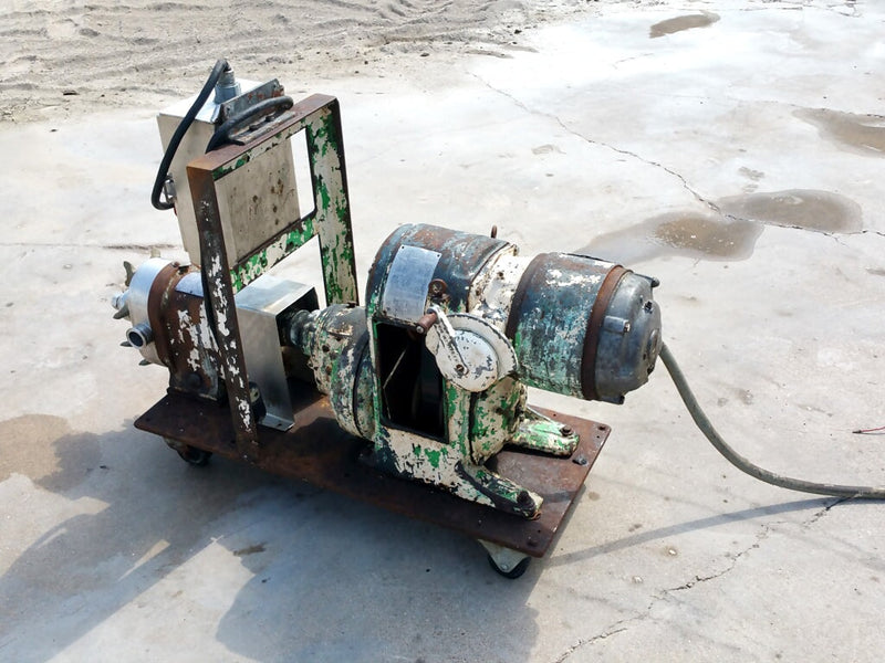 Waukesha 25 Positive Displacement Pump Waukesha 