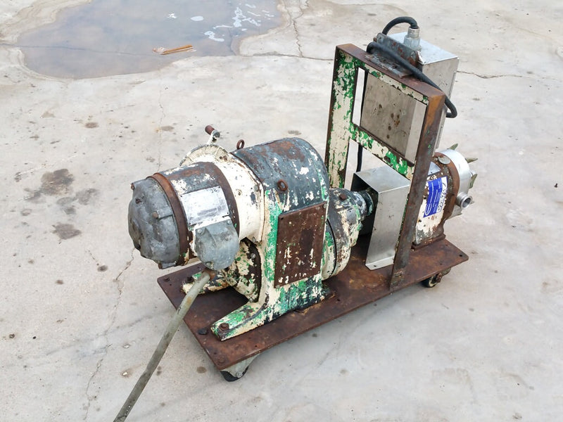Waukesha 25 Positive Displacement Pump Waukesha 
