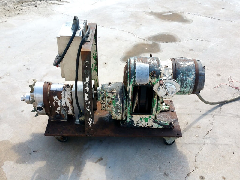 Waukesha 25 Positive Displacement Pump Waukesha 
