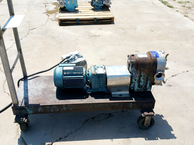 Waukesha 55 Positive Displacement Pump - 5 HP Waukesha 