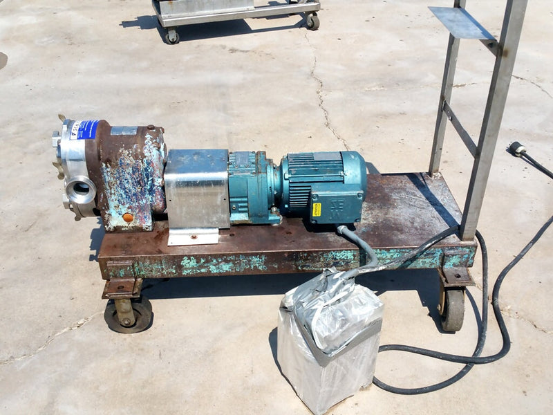 Waukesha 55 Positive Displacement Pump - 5 HP Waukesha 