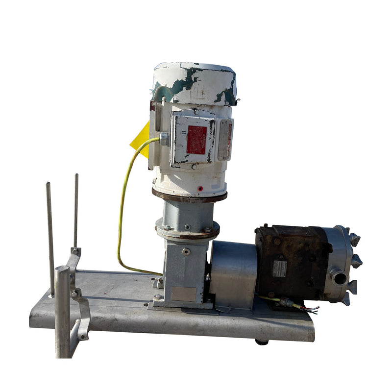 Waukesha Cherry Burrell 030 Positive Displacement Pump (3 HP, 36 GPM MAX, 4.3 GPM Set-Up) Waukesha Cherry-Burrell 