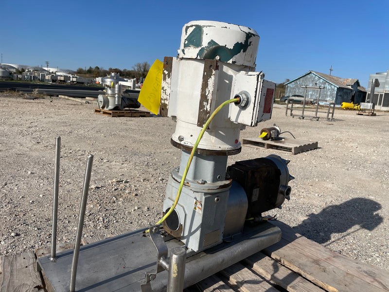 Waukesha Cherry Burrell 030 Positive Displacement Pump (3 HP, 36 GPM MAX, 4.3 GPM Set-Up) Waukesha Cherry-Burrell 