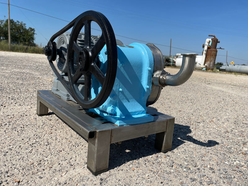 Waukesha Cherry-Burrell Model 25 Positive Displacement Pump (5 HP, 36 GPM Max) Waukesha 