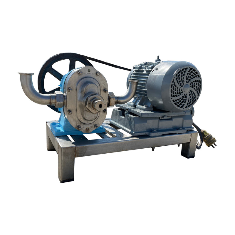 Waukesha Cherry-Burrell Model 25 Positive Displacement Pump (5 HP, 36 GPM Max) Waukesha 