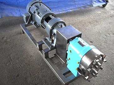Waukesha Model 125 Positive Displacement Pump - 10 HP Waukesha 
