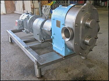 Waukesha Model 125 Positive Displacement Pump Waukesha 