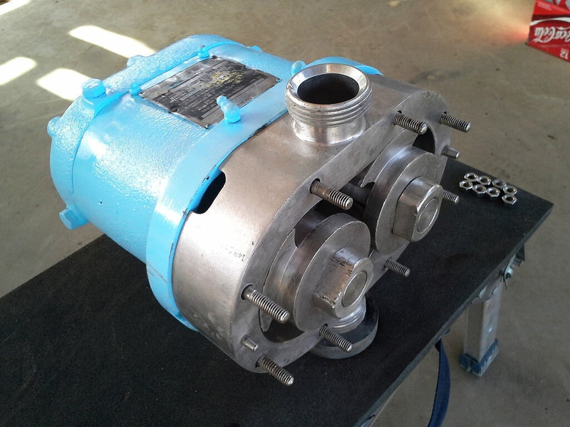 Waukesha Model 25 Positive Displacement Pump Waukesha 