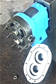 Waukesha Model 25 Positive Displacement Pump Waukesha 