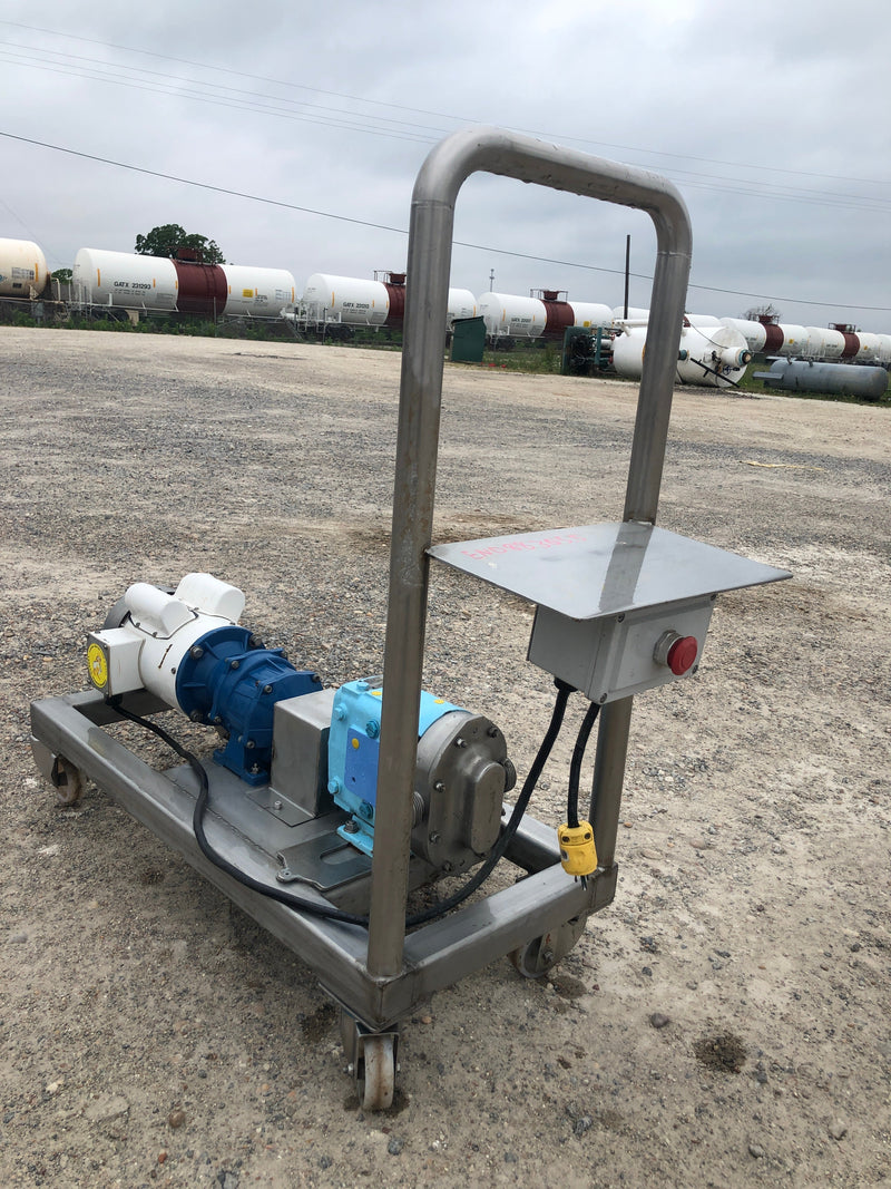 Waukesha Model 6 Positive Displacement Pump Waukesha 
