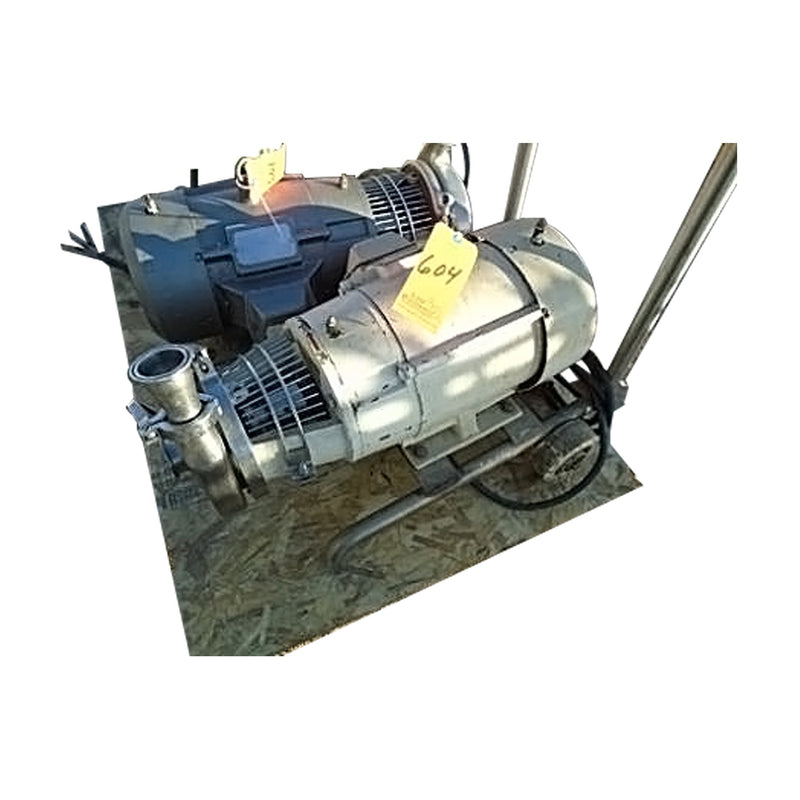 Waukesha Puriti C216 Stainless Steel Centrifugal Pump – 7.5 HP Waukesha Cherry-Burrell 