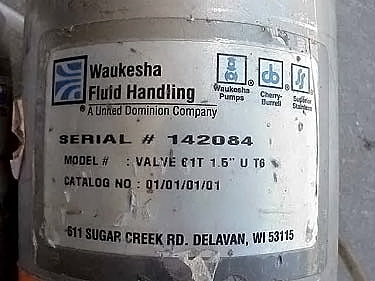 Waukesha X Way Air Valve Waukesha 