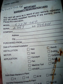 Westinghouse Easy Start 100 Starter Control Panel – 200 HP Westinghouse 