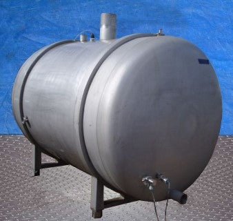 WHE Process Systems Horizontal Holding Tank-1200 Gallon WHE Process Systems 