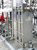 WHE Process Systems Ltd. Stainless Steel Skid-Mounted Juice Pasteurizer - 1200 GPH WHE Process Systems 