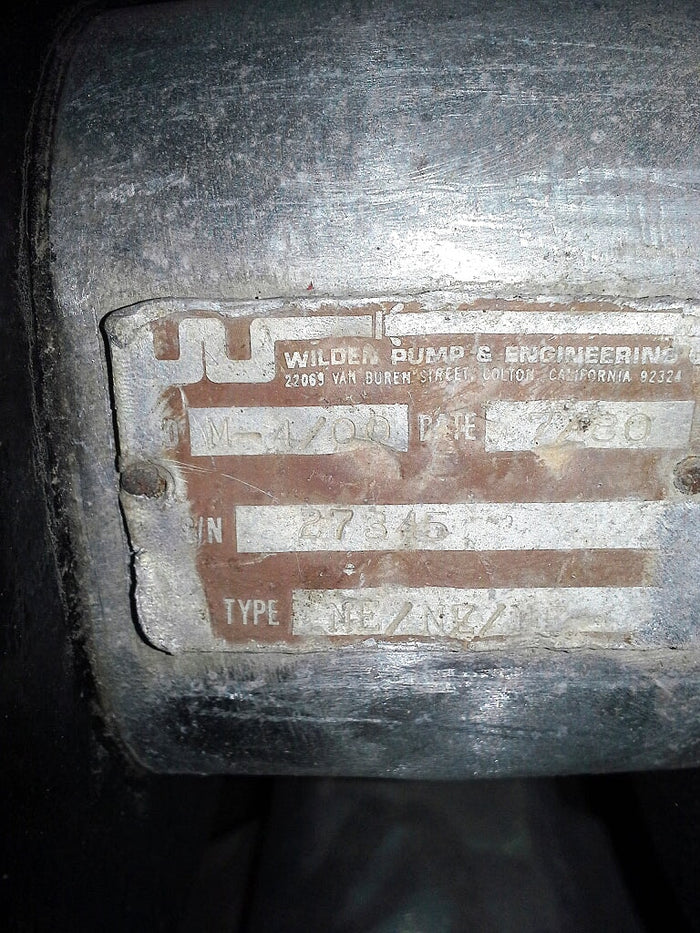 Wilden M4 Diaphragm Pump | Genemco