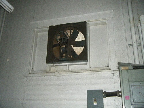 Window Mount Power Exhaust Fan Not Specified 