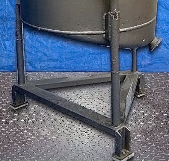 Winthrop Stearns Inc. Sloped Bottom Glass Lined Tank 120 Gallon Winthrop Stearns Inc. 