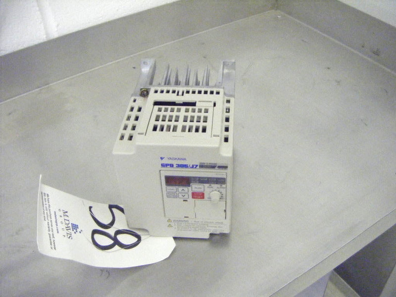 Yaskawa 3 HP Variable Speed Controller Yaskawa 
