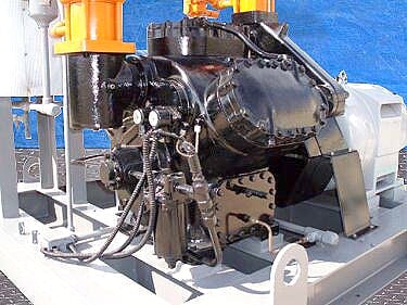 York 6-Cylinder Ammonia Compressor Package- 75 HP York 