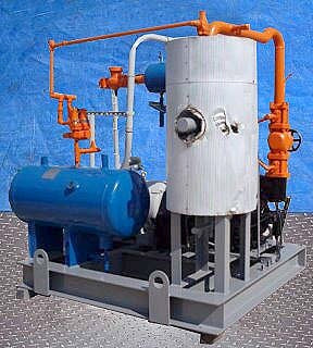York 6-Cylinder Ammonia Compressor Package- 75 HP York 
