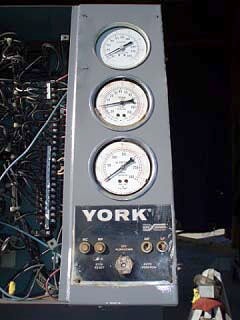 York 6-Cylinder Ammonia Compressor Package- 75 HP York 
