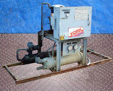 York Water-Cooled Liquid Chiller - 5 Tons York 