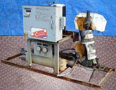 York Water-Cooled Liquid Chiller - 5 Tons York 