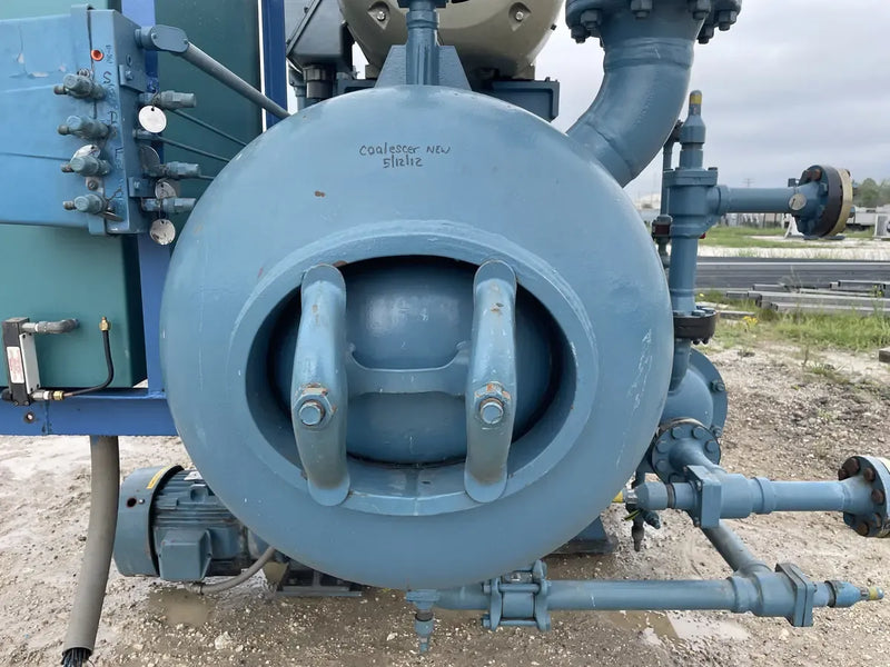 Frick RWB-II-222B Rotary Screw Compressor Package (Frick TDSH 233L, 200 HP 460 V, Johnson Controls Micro Control Panel)