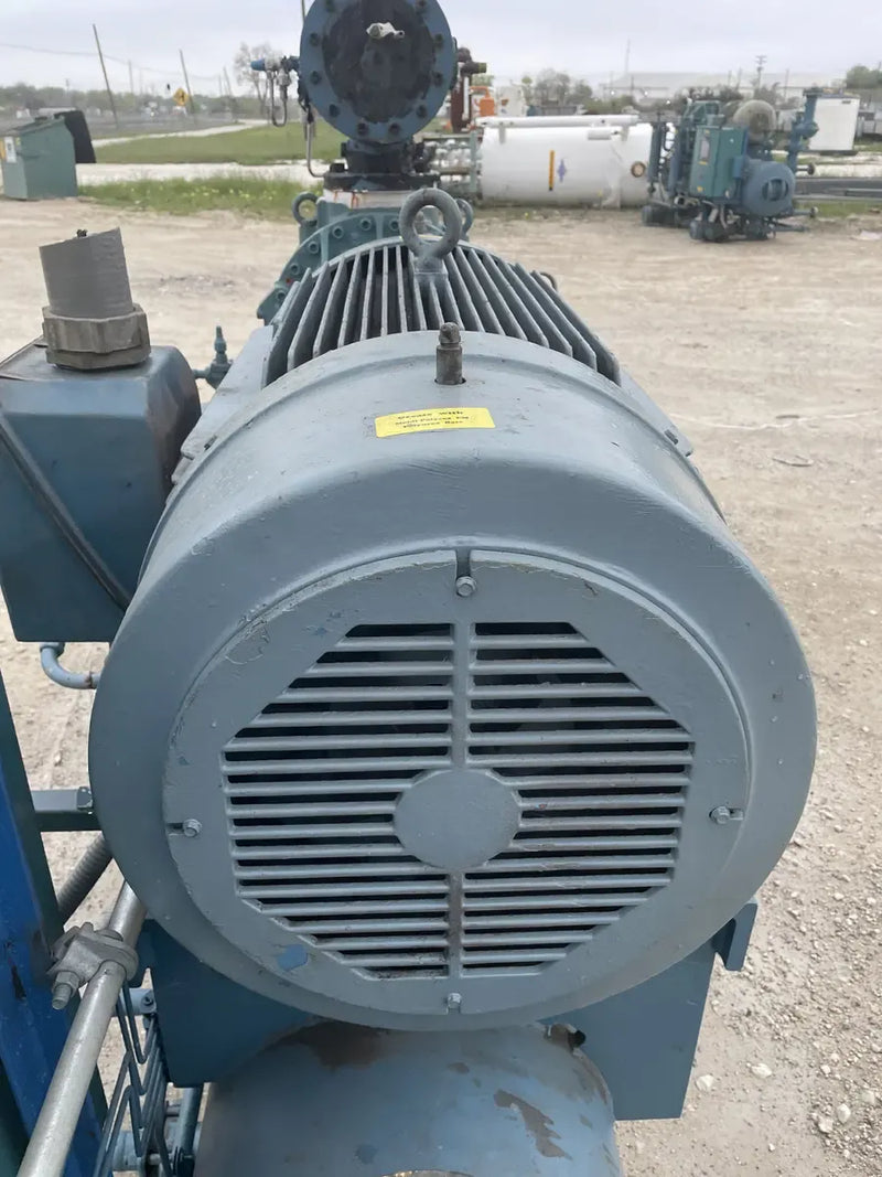 Paquete de compresor de tornillo rotativo Frick RWB-II-60 (Frick TDSH163S, 200 HP 460 V, panel de micro control Johnson Controls)