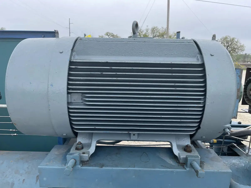 Paquete de compresor de tornillo rotativo Frick RWB-II-60 (Frick TDSH163S, 200 HP 460 V, panel de micro control Johnson Controls)