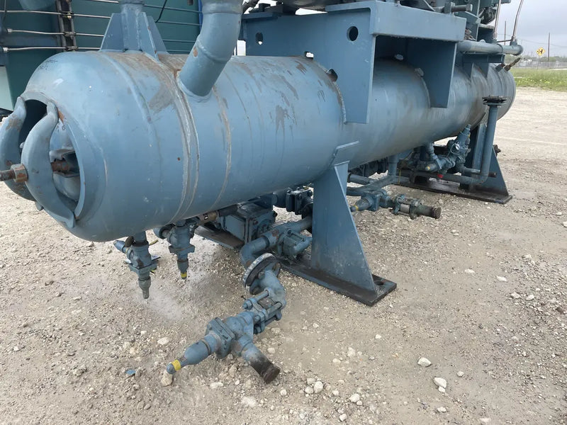 Paquete de compresor de tornillo rotativo Frick RWB-II-60 (Frick TDSH163S, 200 HP 460 V, panel de micro control Johnson Controls)