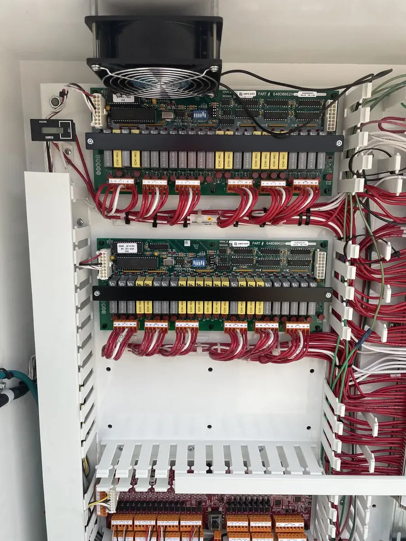 Paquete de compresor de tornillo rotativo Frick RWB-II-60 (Frick TDSH163S, 200 HP 460 V, panel de micro control Johnson Controls)