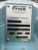 Paquete de compresor de tornillo rotativo Frick RWB-II-60 (Frick TDSH163S, 200 HP 460 V, panel de micro control Johnson Controls)