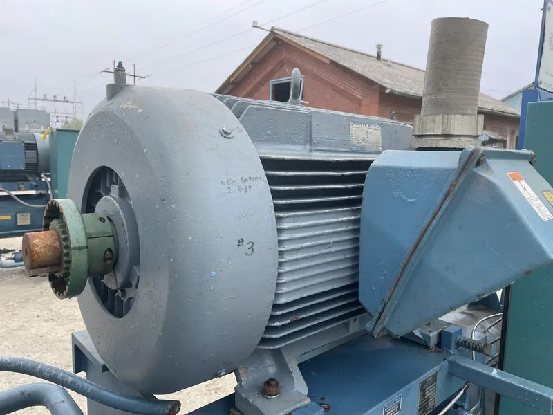 Paquete de compresor de tornillo rotativo Frick RWB-II-60 (Frick TDSH163S, 200 HP 460 V, panel de micro control Johnson Controls)