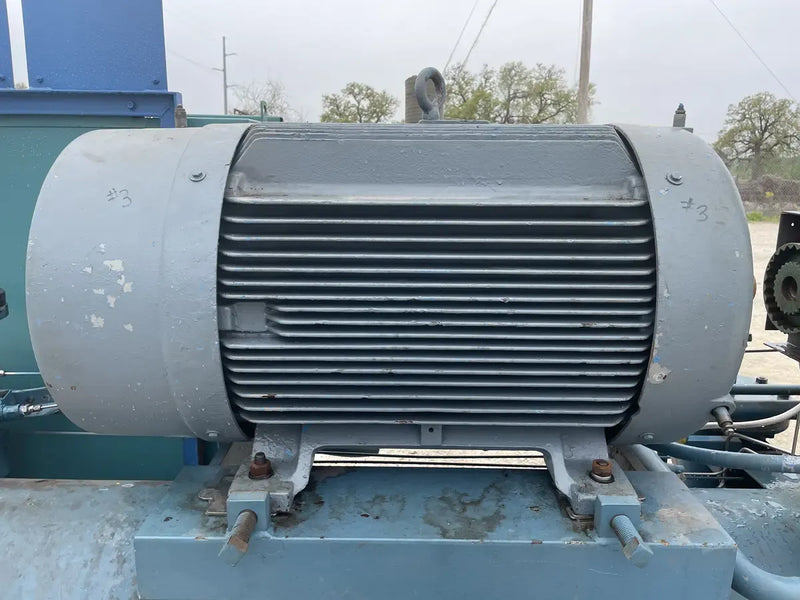 Paquete de compresor de tornillo rotativo Frick RWB-II-60 (Frick TDSH163S, 200 HP 460 V, panel de micro control Johnson Controls)