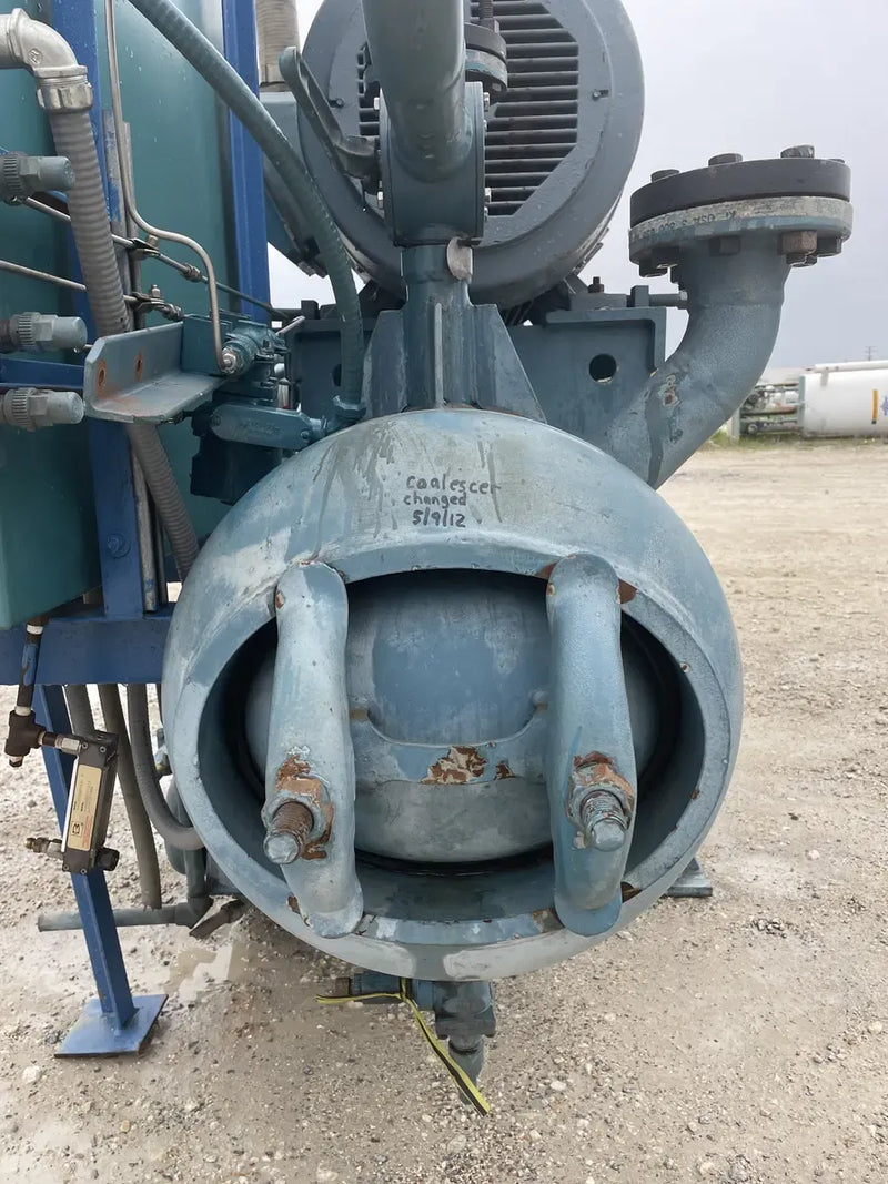Paquete de compresor de tornillo rotativo Frick RWB-II-60 (Frick TDSH163S, 200 HP 460 V, panel de micro control Johnson Controls)