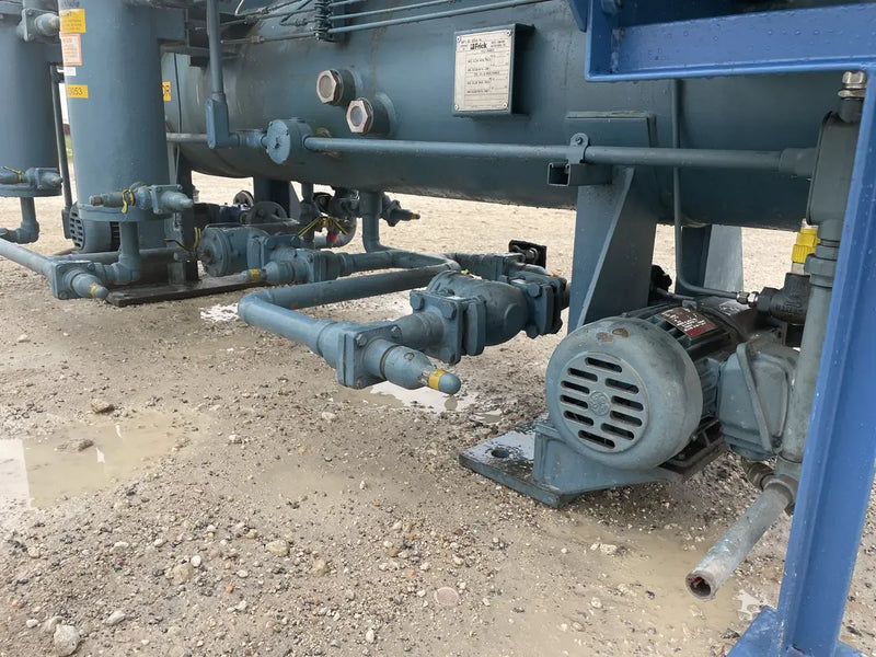 Paquete de compresor de tornillo rotativo Frick RWB-II-60 (Frick TDSH163S, 200 HP 460 V, panel de micro control Johnson Controls)