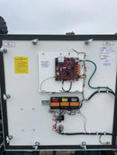 Paquete de compresor de tornillo rotativo Frick RWB-II-60 (Frick TDSH163S, 200 HP 460 V, panel de micro control Johnson Controls)