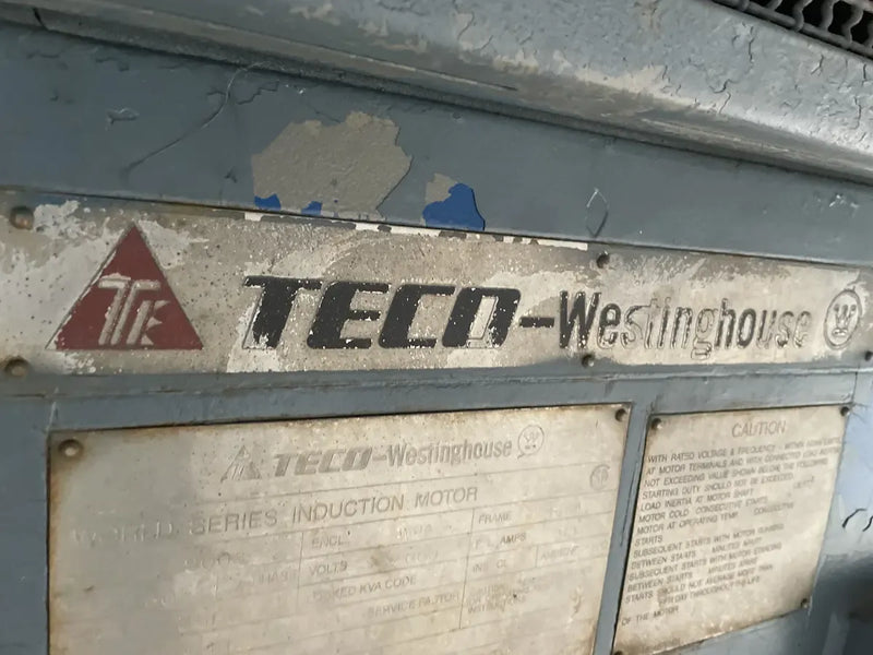Teco Screw Compessor Motor (900 HP, 3566 RPM, 4000 V)