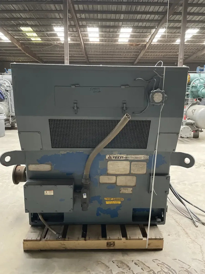 Teco Screw Compessor Motor (900 HP, 3566 RPM, 4000 V)