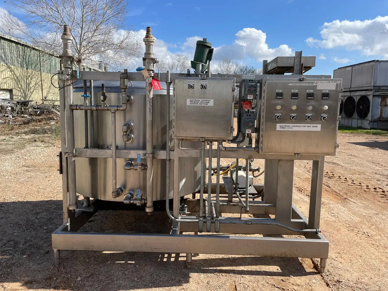 Waukesha Cherry-Burrell Process Mixing Agitator Tank Package (300 Gal)