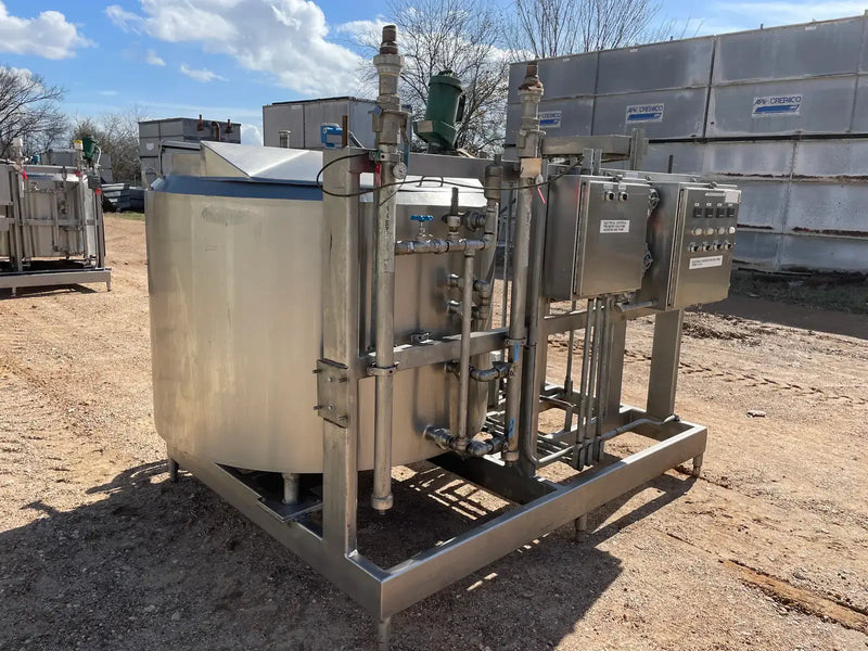 Waukesha Cherry-Burrell Process Mixing Agitator Tank Package (300 Gal)