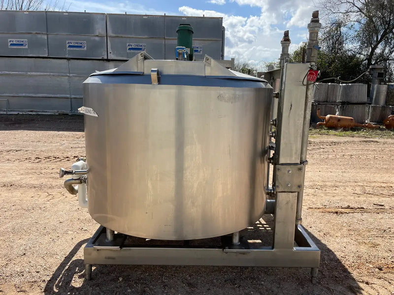 Waukesha Cherry-Burrell Process Mixing Agitator Tank Package (300 Gal)