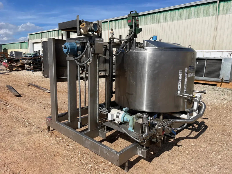 Waukesha Cherry-Burrell Process Mixing Agitator Tank Package (300 Gal)