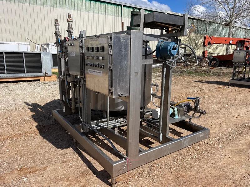 Waukesha Cherry-Burrell Process Mixing Agitator Tank Package (300 Gal)
